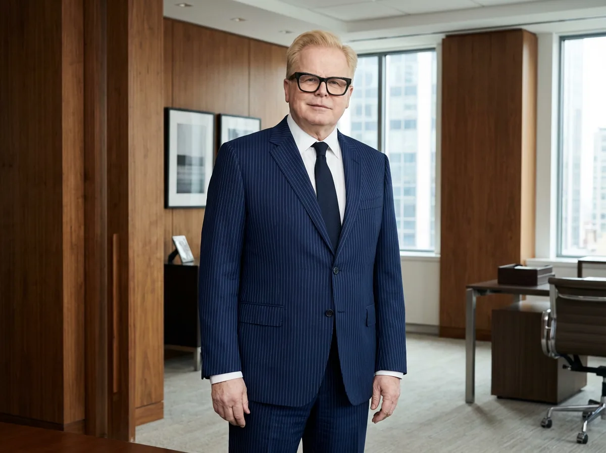 Klassischer Nadelstreifen-Anzug