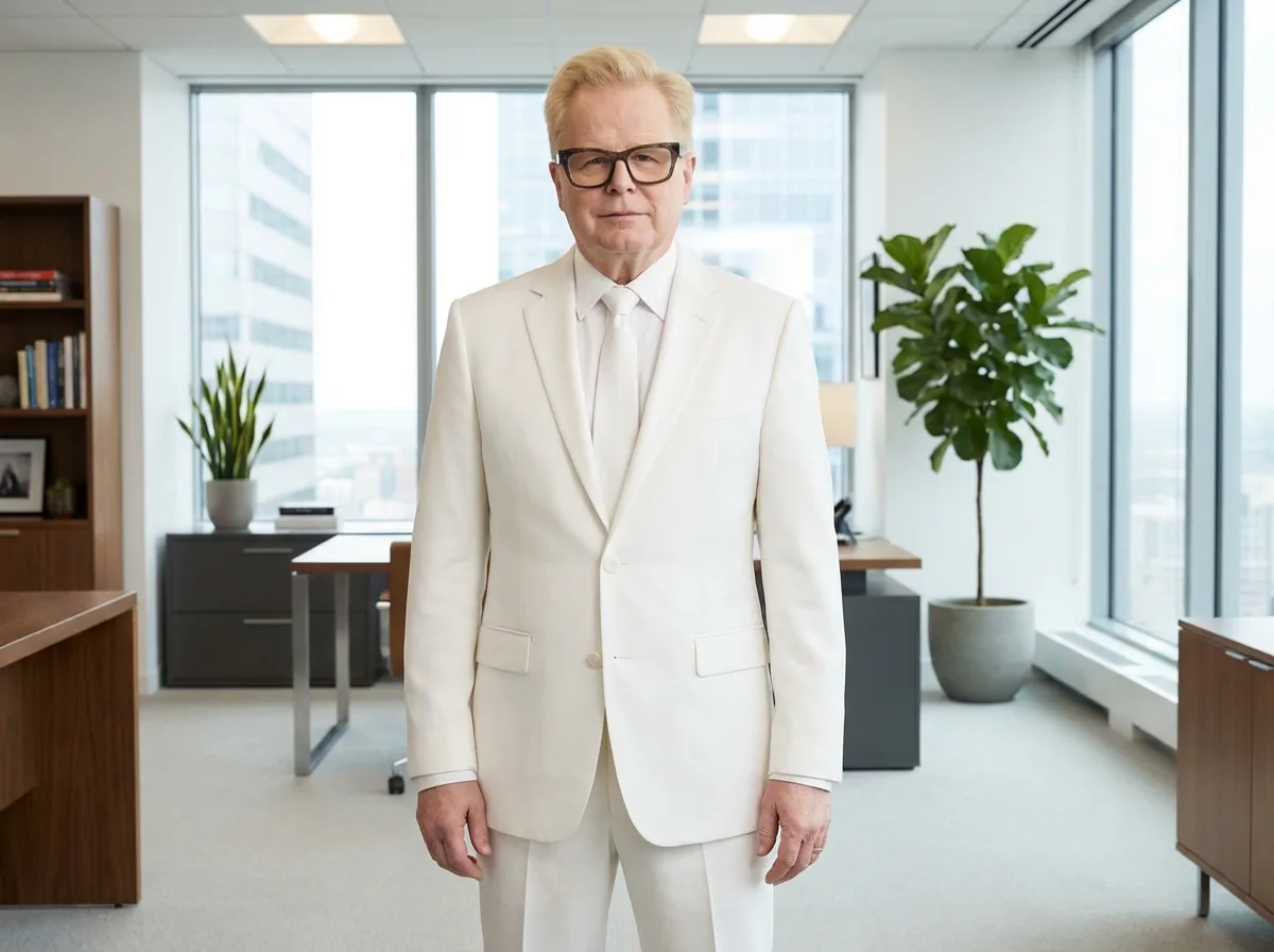 Premium Hochzeitsanzug Weiß