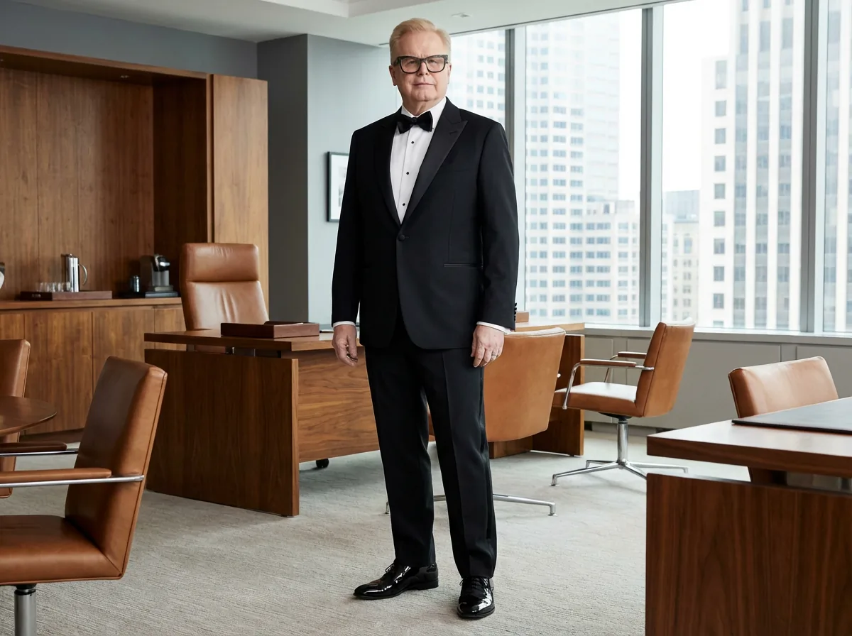 Exklusiver Smoking Schwarz